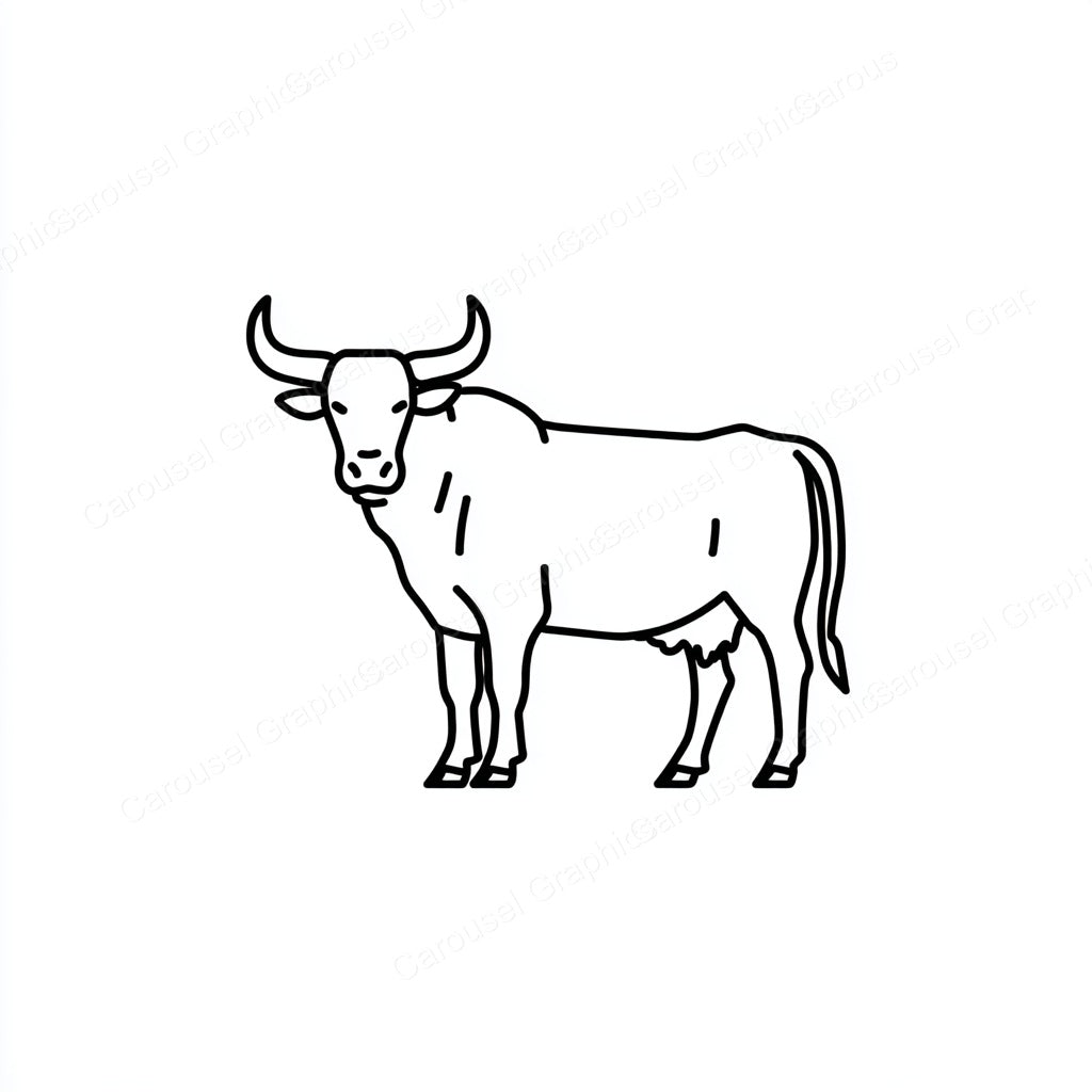 Ox Vector Graphic preview