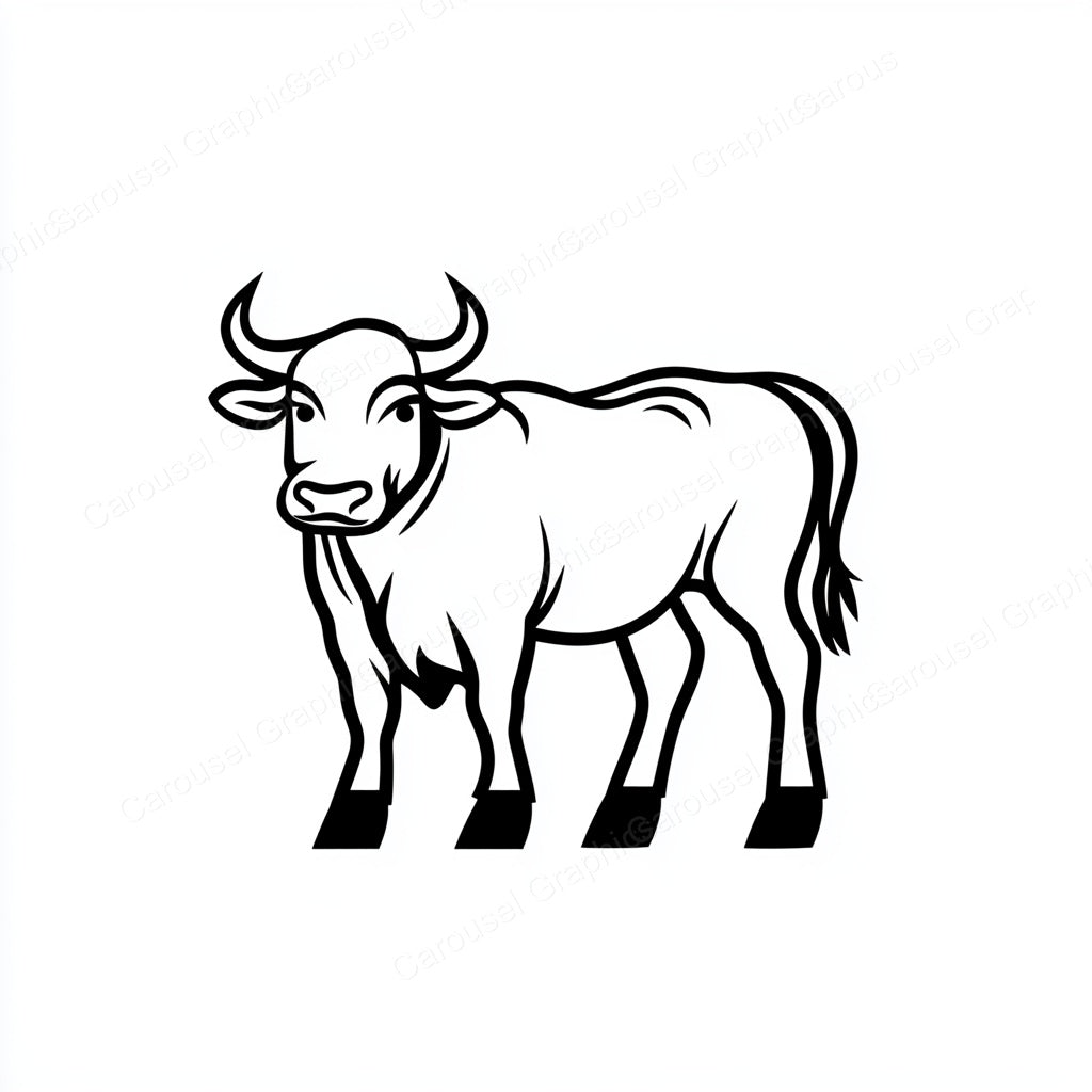 Ox Vector Graphic preview