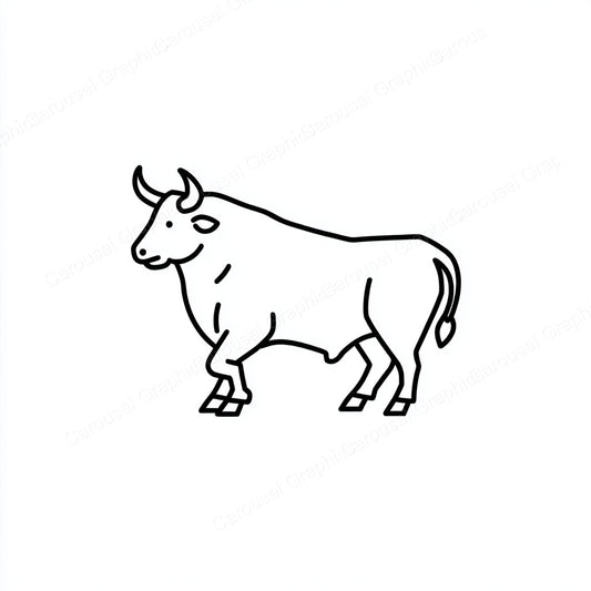 Ox Vector Graphic preview