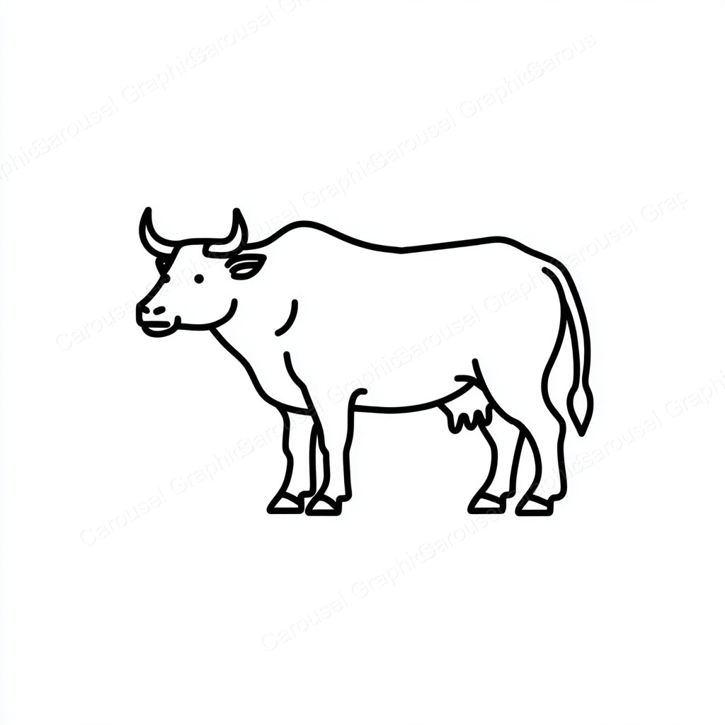 Ox Vector Graphic preview