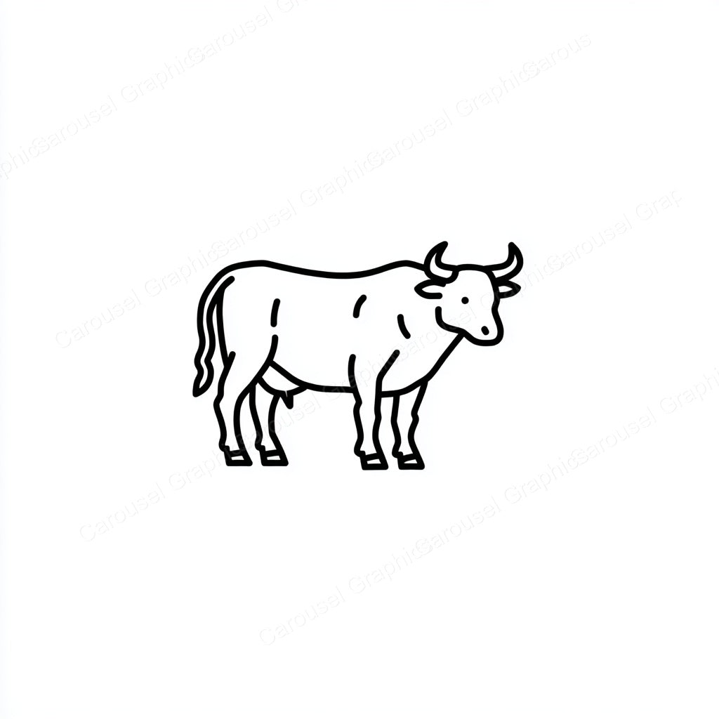 Ox Vector Graphic preview