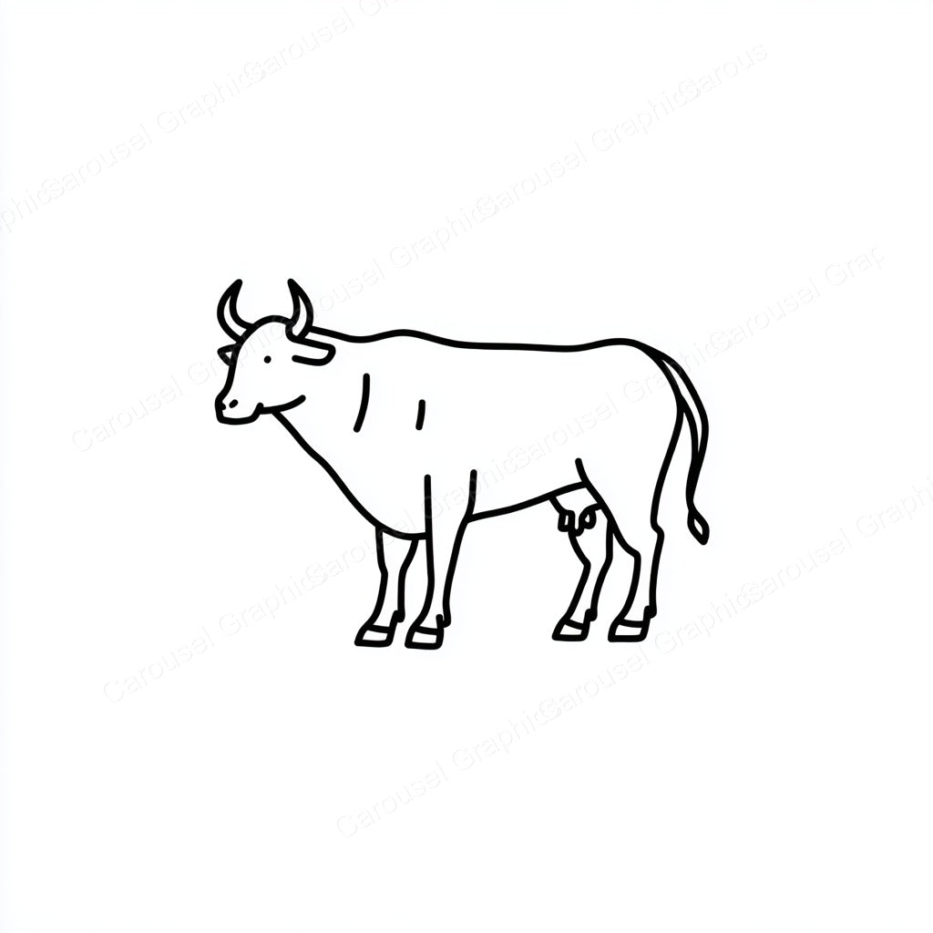 Ox Vector Graphic preview