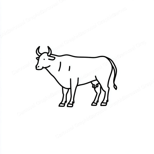 Ox Vector Graphic preview