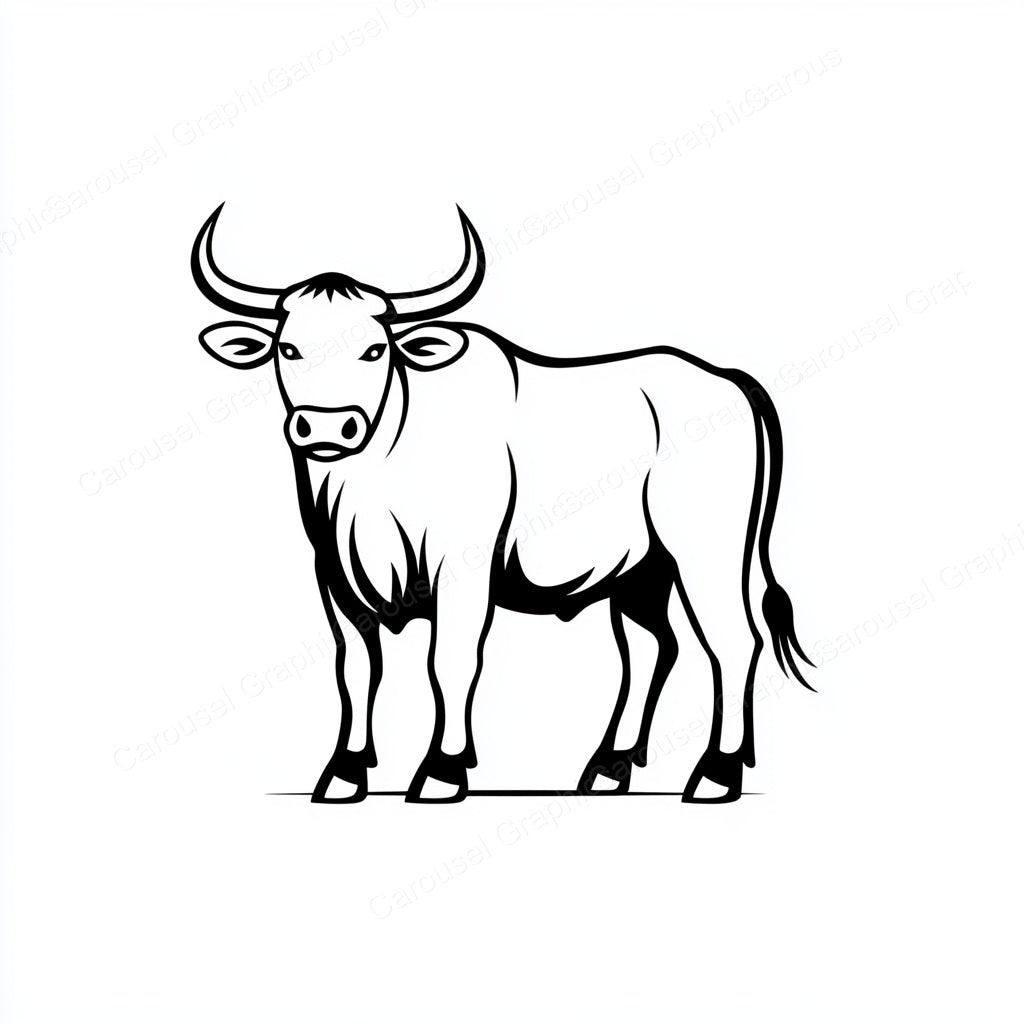 Ox Vector Graphic preview