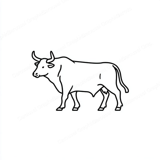Ox Vector Graphic preview