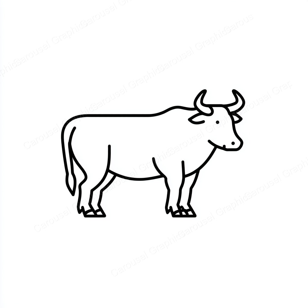 Ox Vector Graphic preview