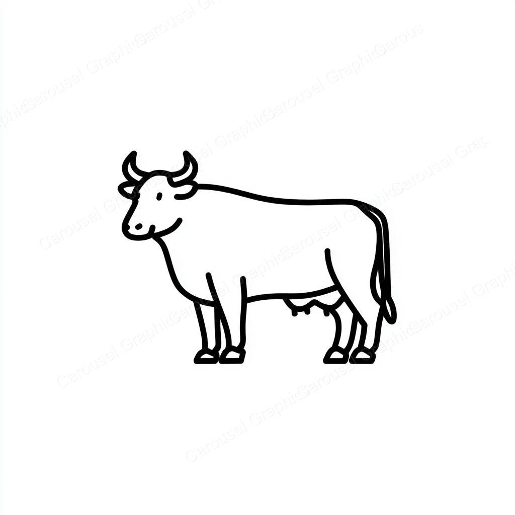 Ox Vector Graphic preview