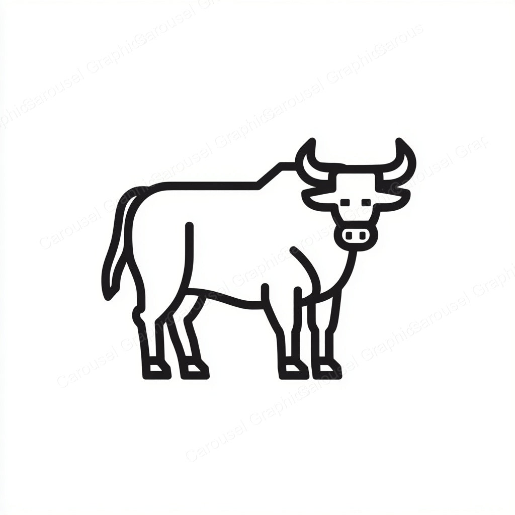 Ox Vector Graphic preview