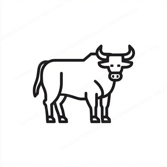 Ox Vector Graphic preview