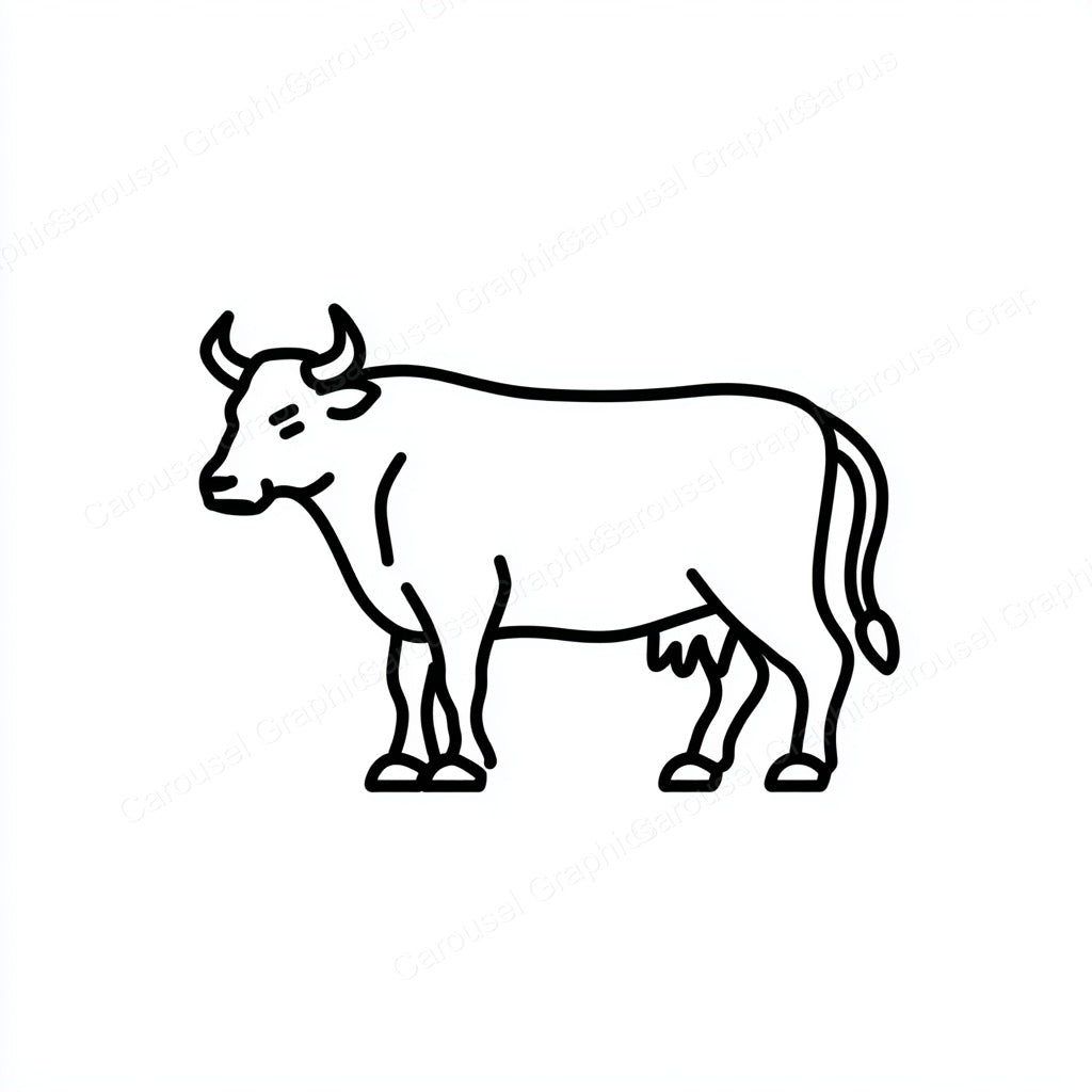 Ox Vector Graphic preview