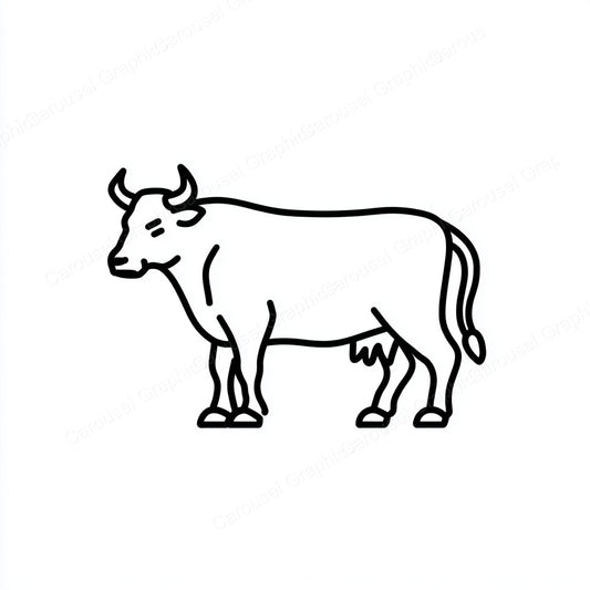 Ox Vector Graphic preview