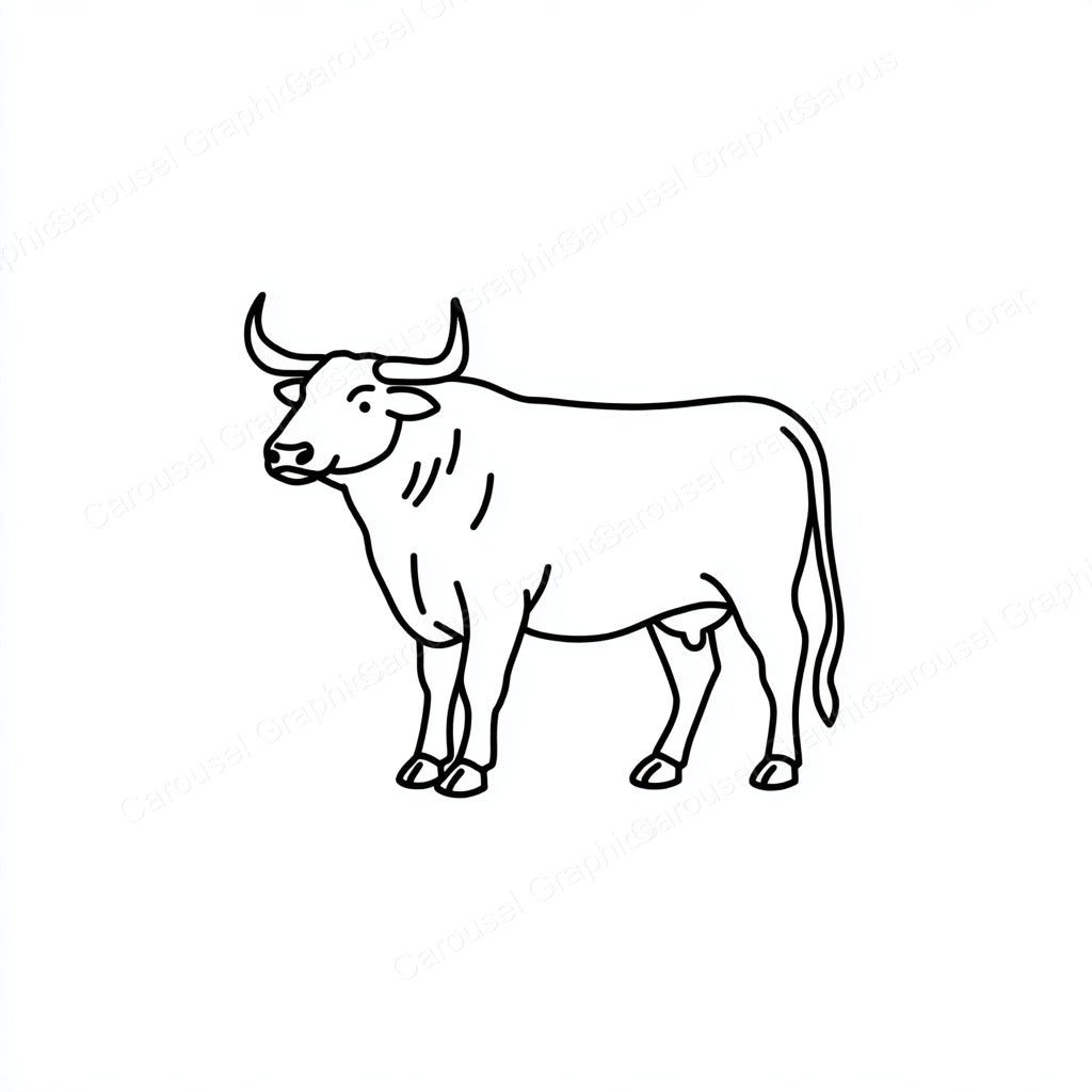 Ox Vector Graphic preview