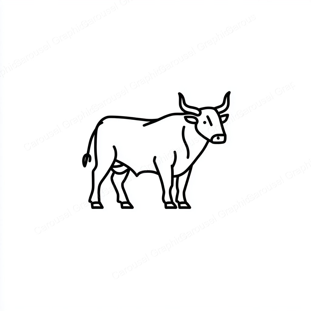 Ox Vector Graphic preview