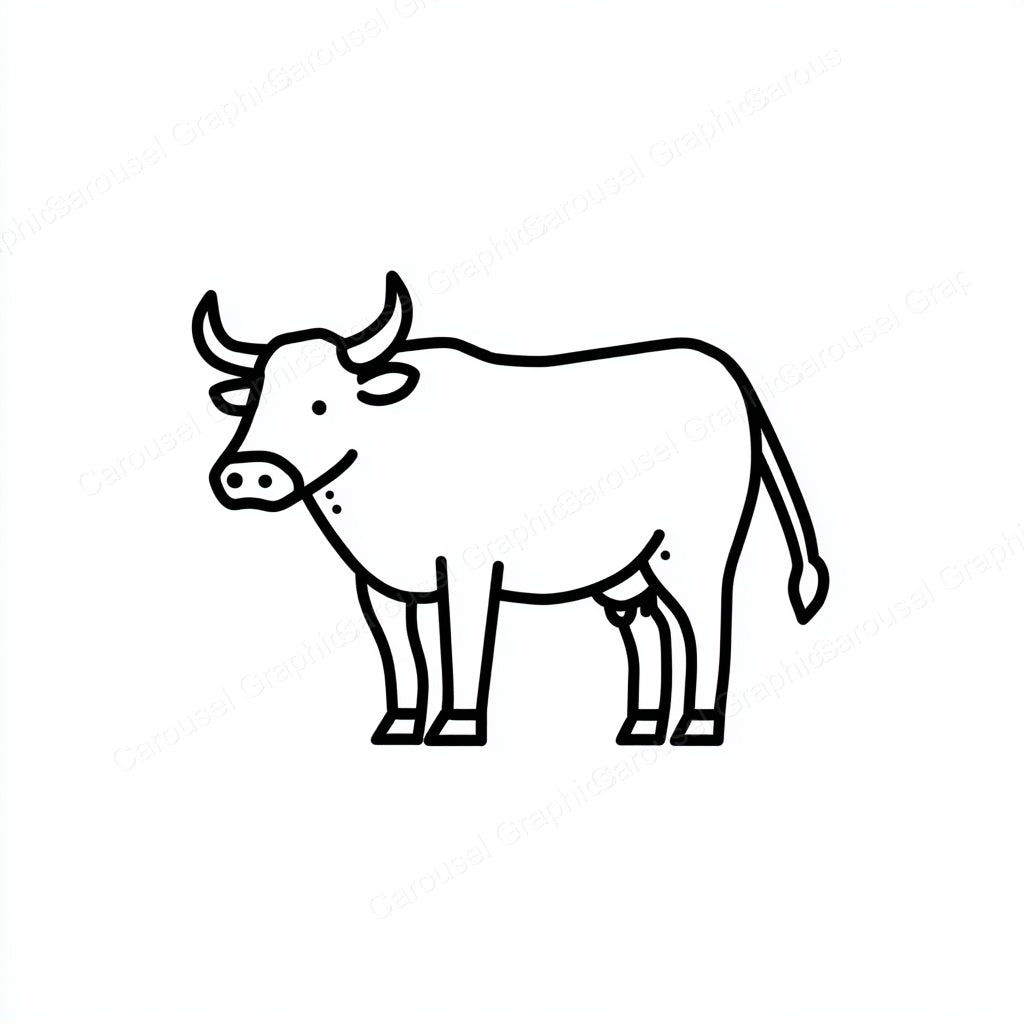Ox Vector Graphic preview