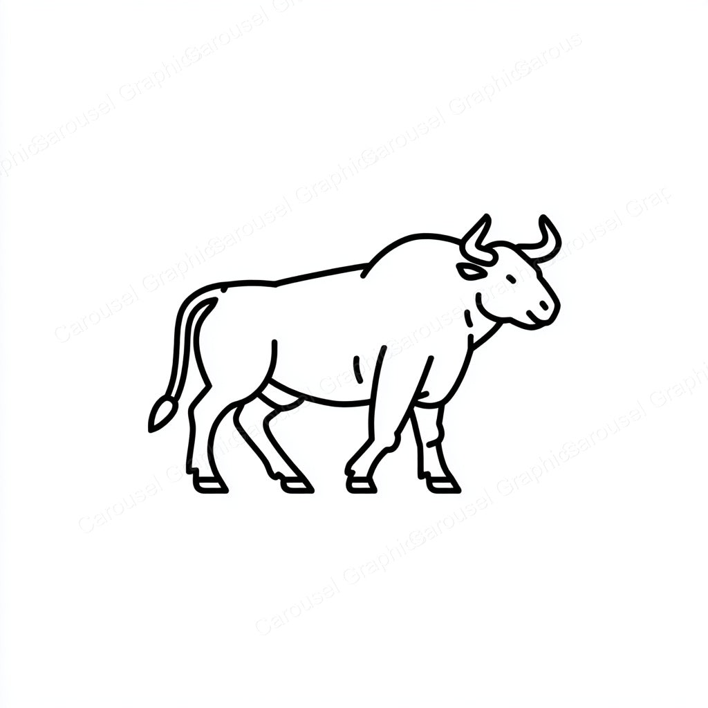 Ox Vector Graphic preview