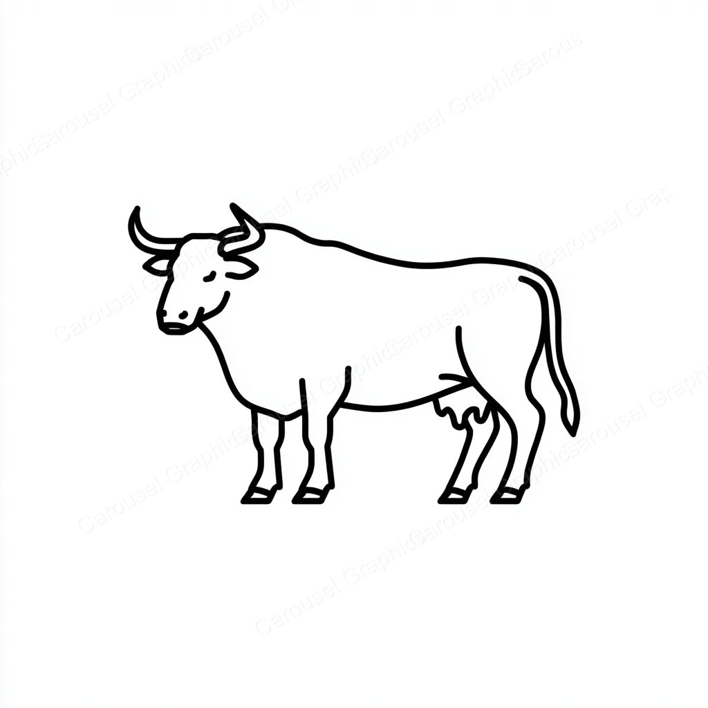 Ox Vector Graphic preview
