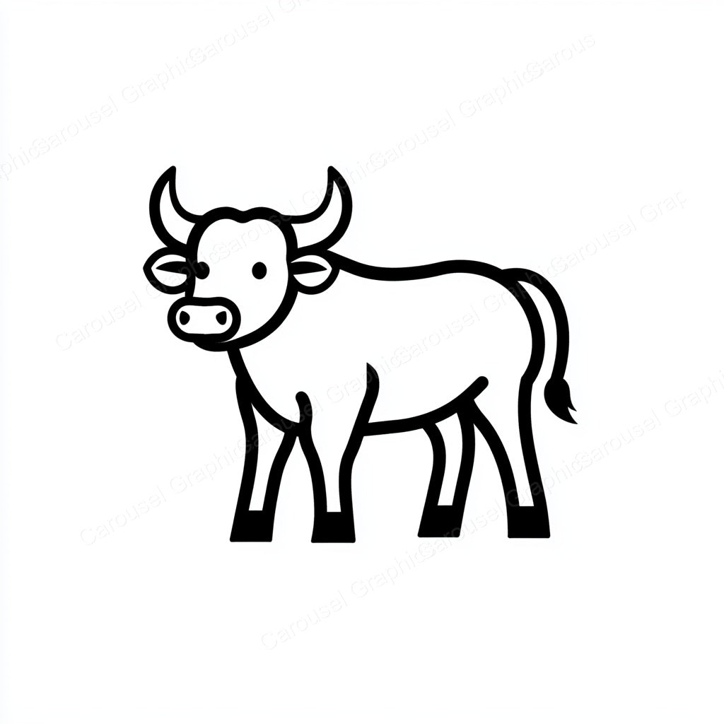 Ox Vector Graphic preview