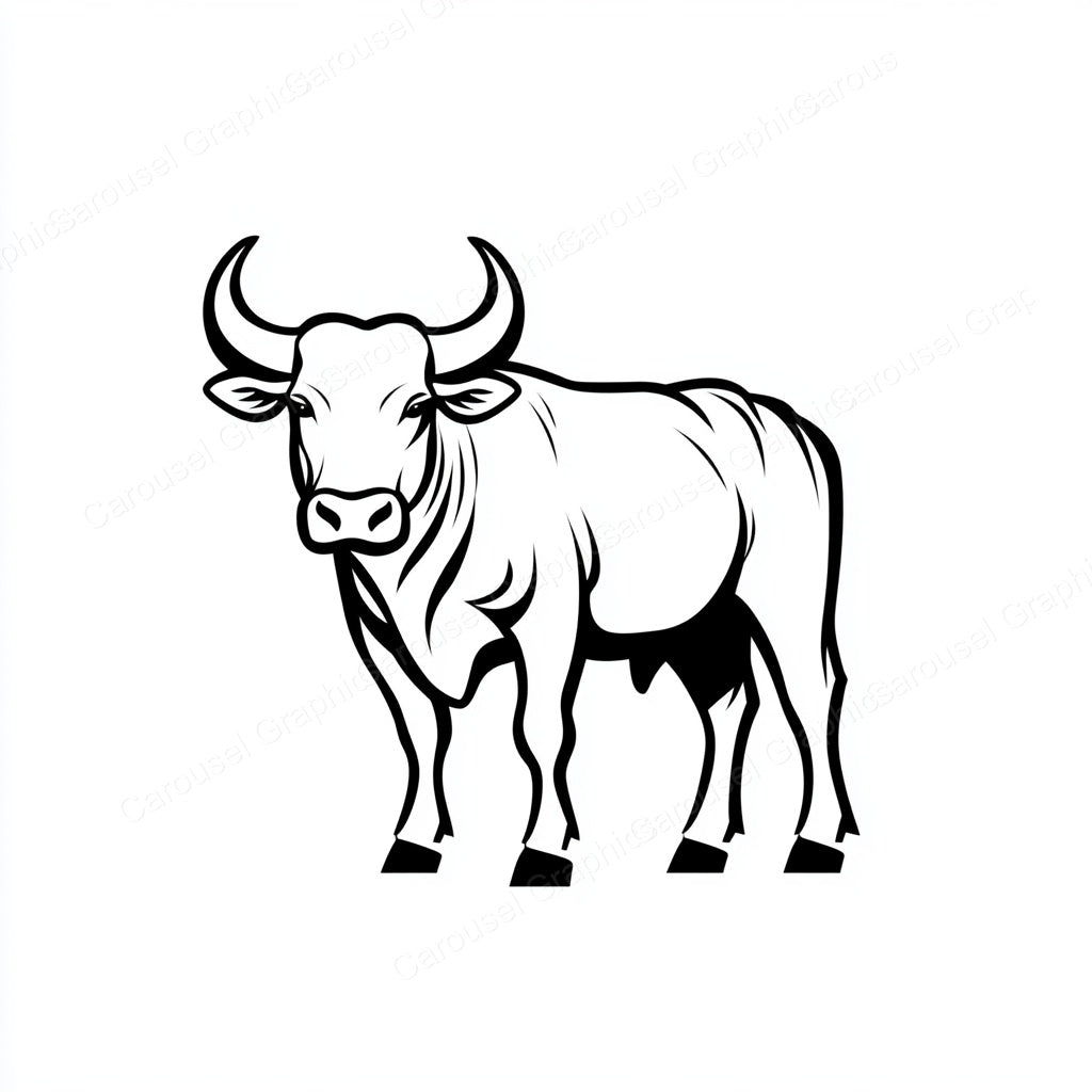Ox Vector Graphic preview