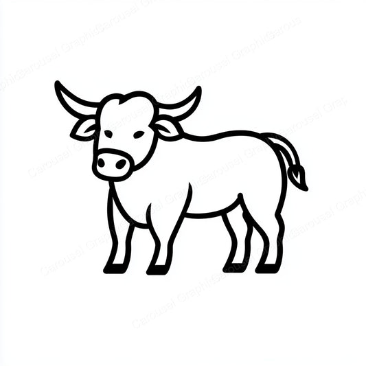 Ox Vector Graphic preview