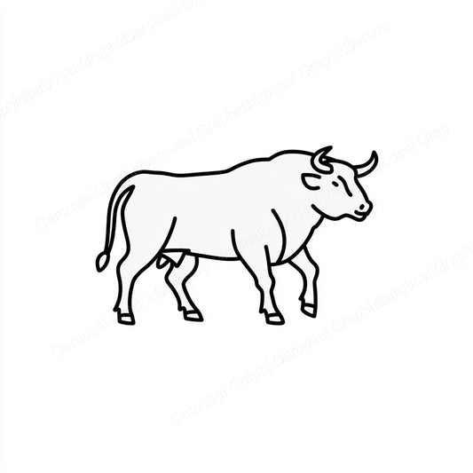 Ox Vector Graphic preview