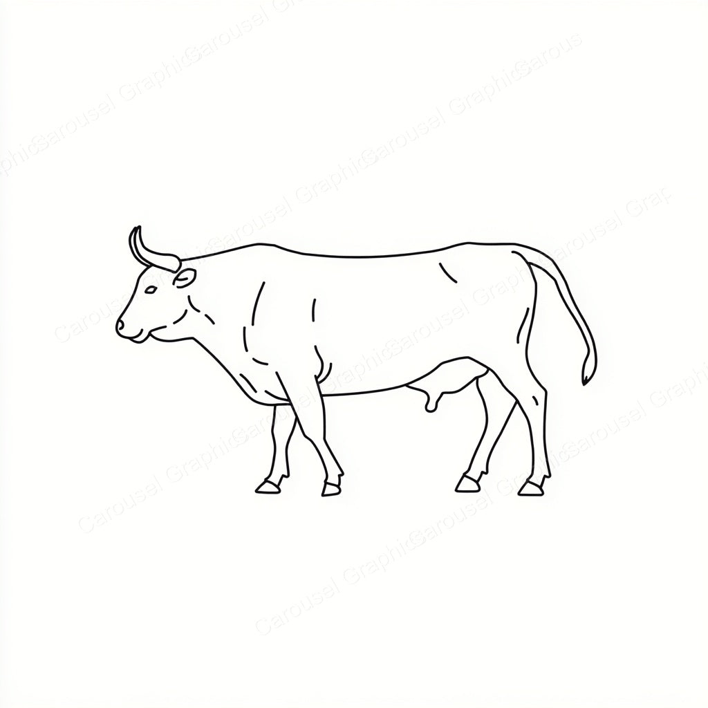Ox Vector Graphic preview