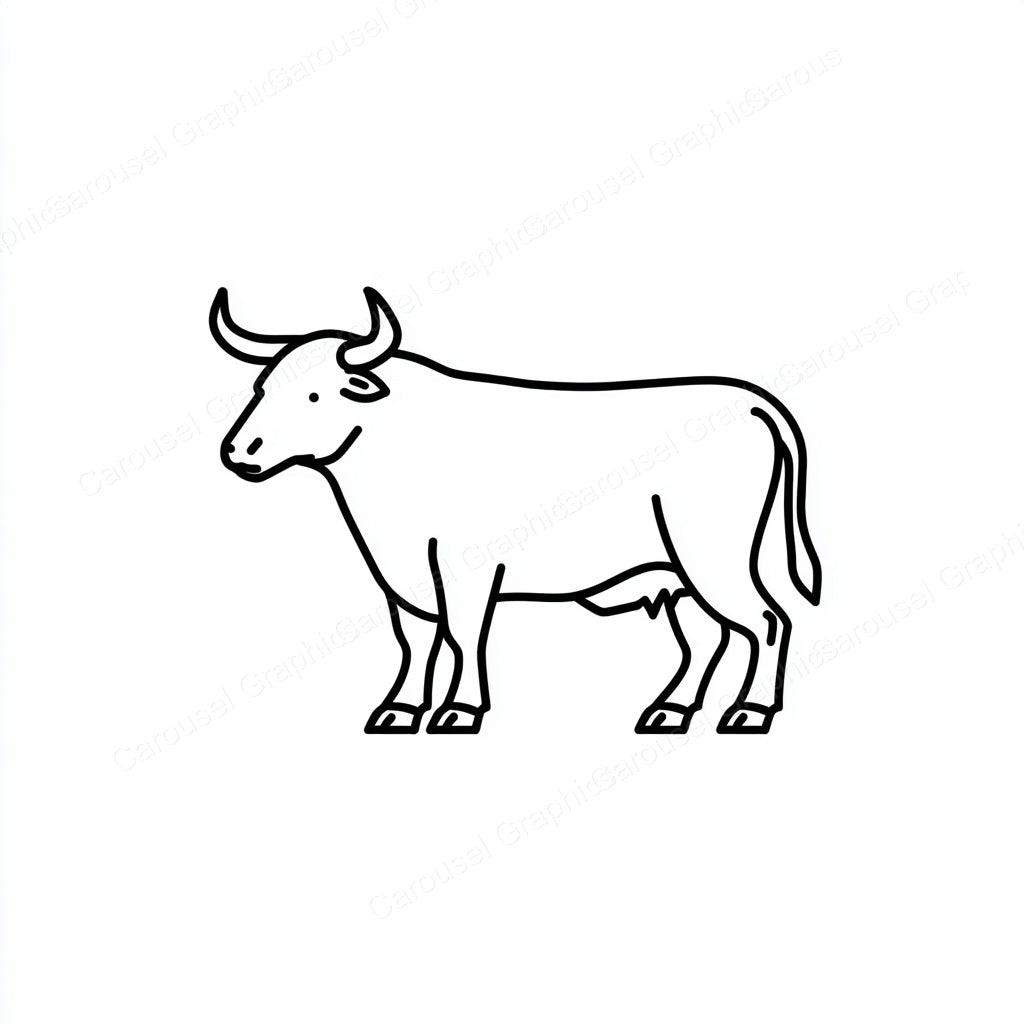 Ox Vector Graphic preview