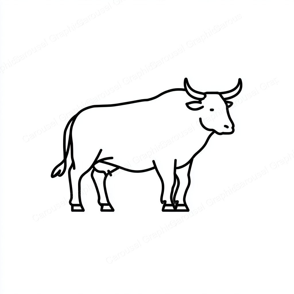 Ox Vector Graphic preview
