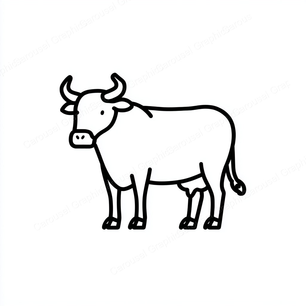 Ox Vector Graphic preview