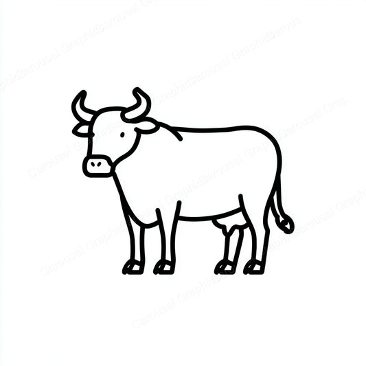 Ox Vector Graphic preview