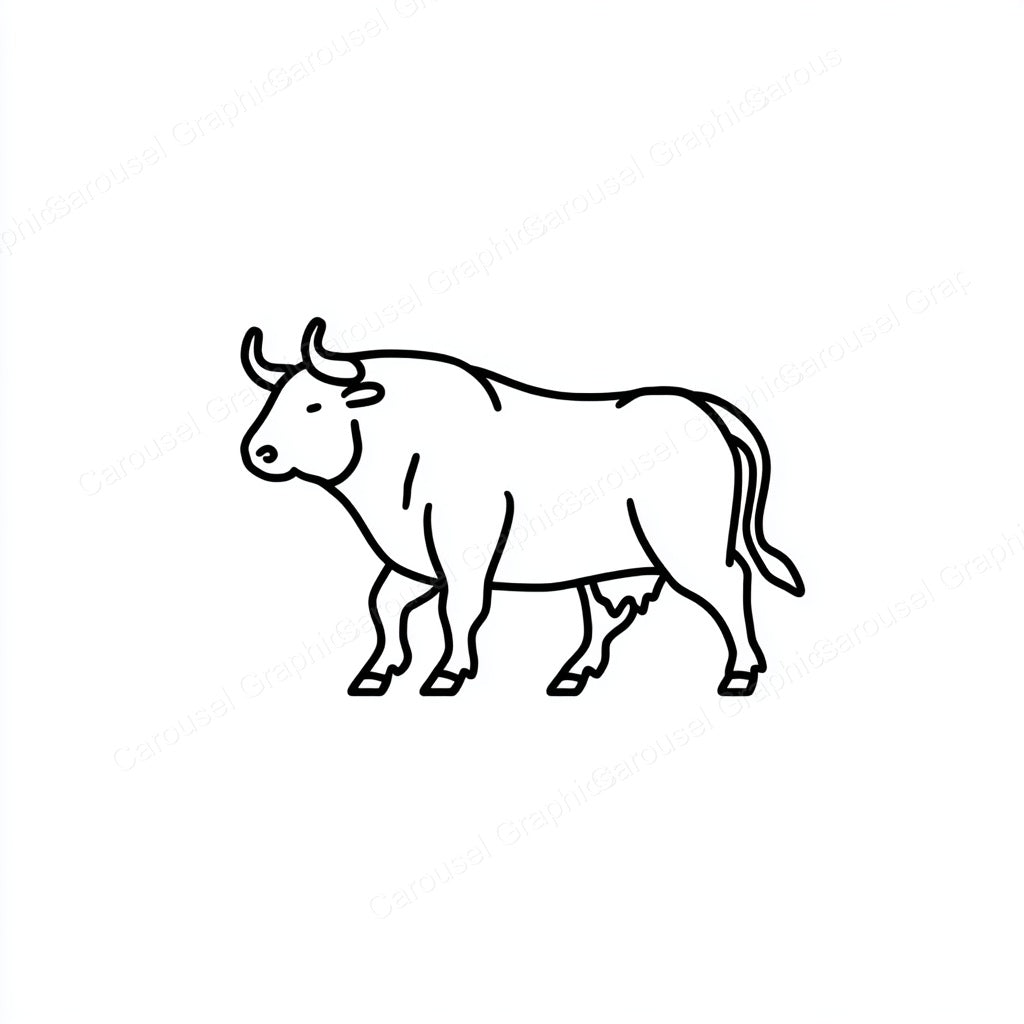 Ox Vector Graphic preview