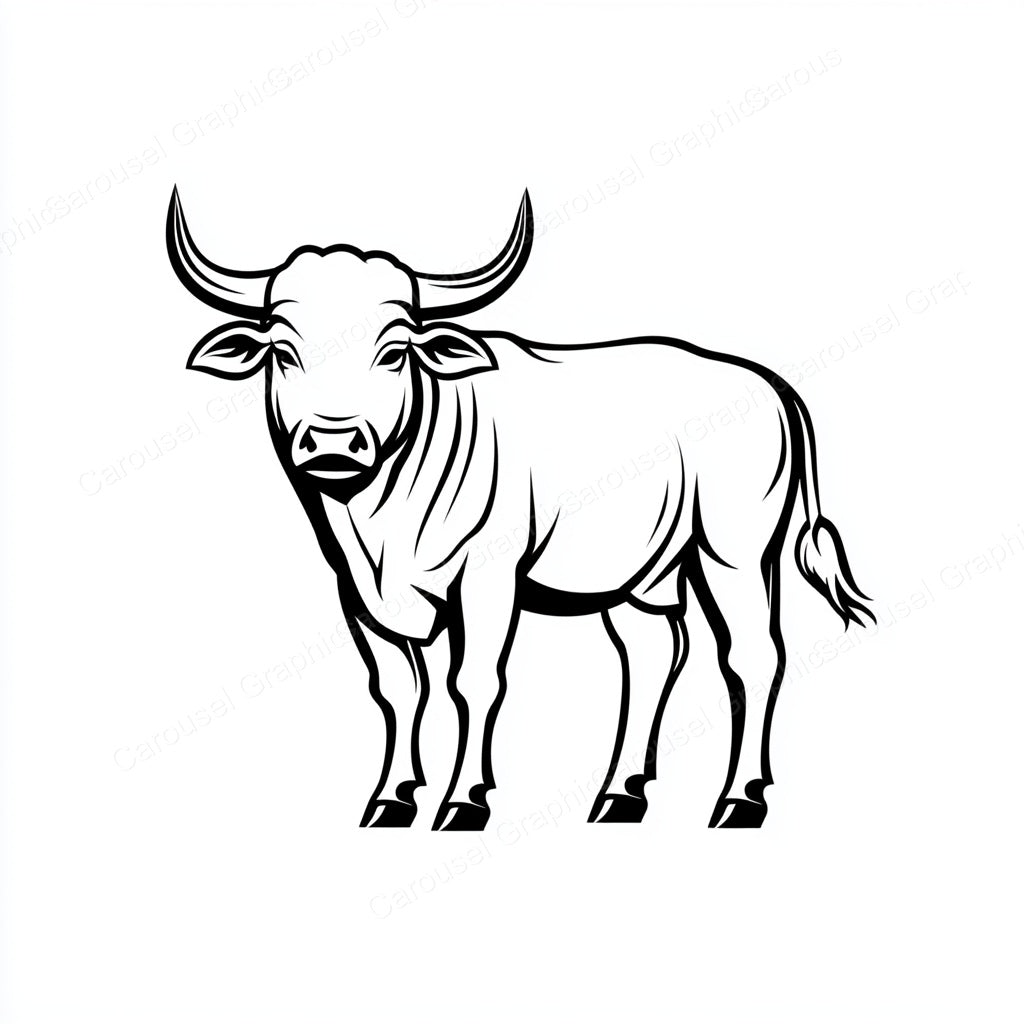 Ox Vector Graphic preview
