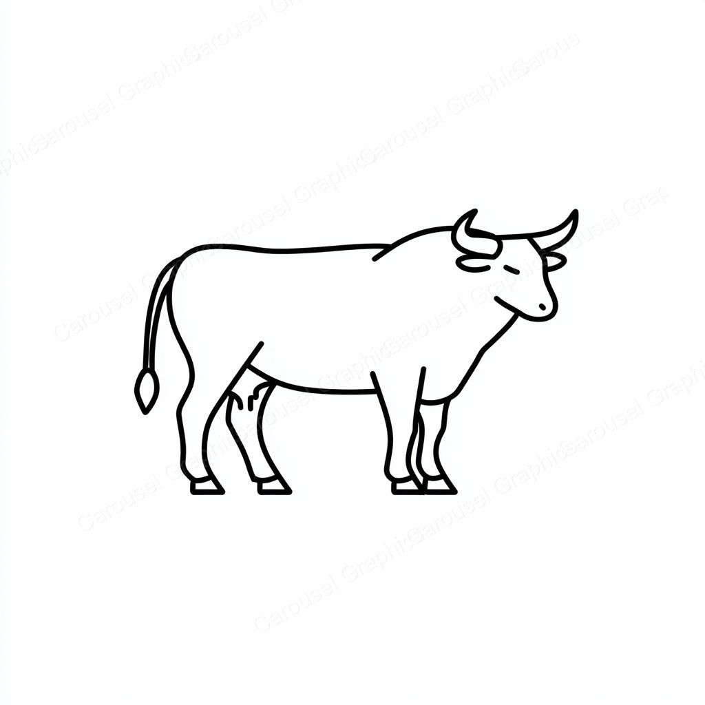 Ox Vector Graphic preview