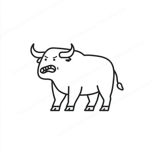 Ox Vector Graphic preview
