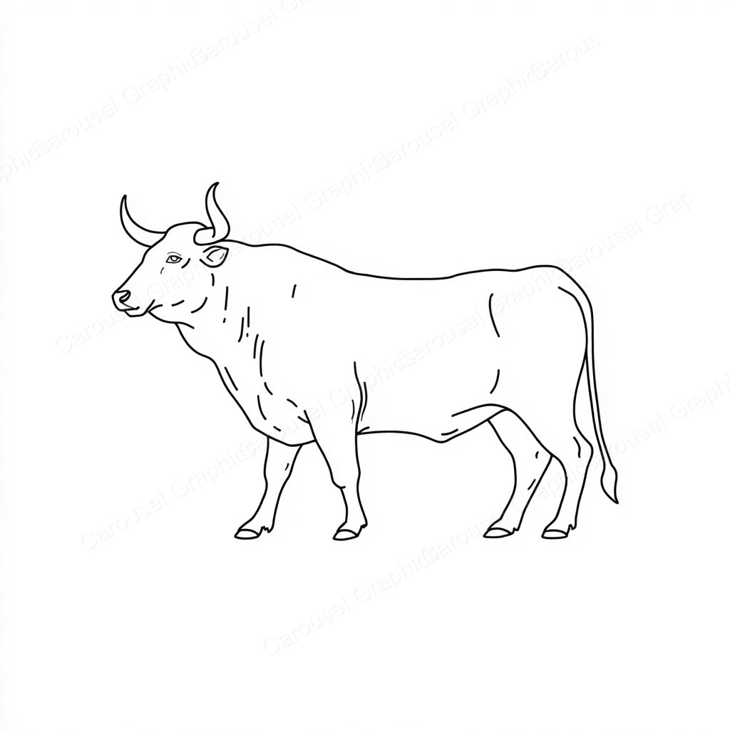 Ox Vector Graphic preview