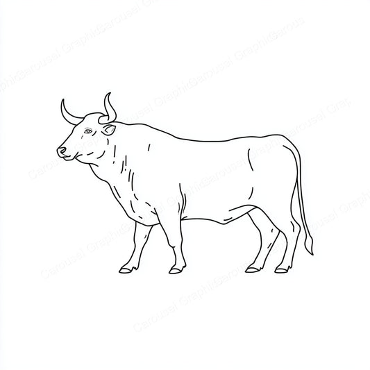 Ox Vector Graphic preview