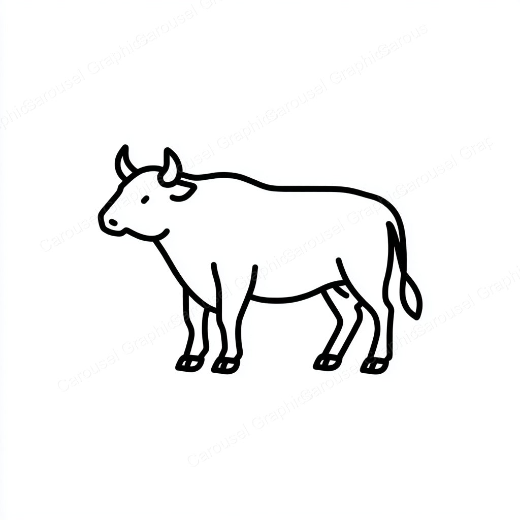 Ox Vector Graphic preview