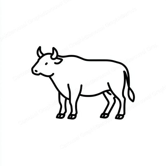 Ox Vector Graphic preview