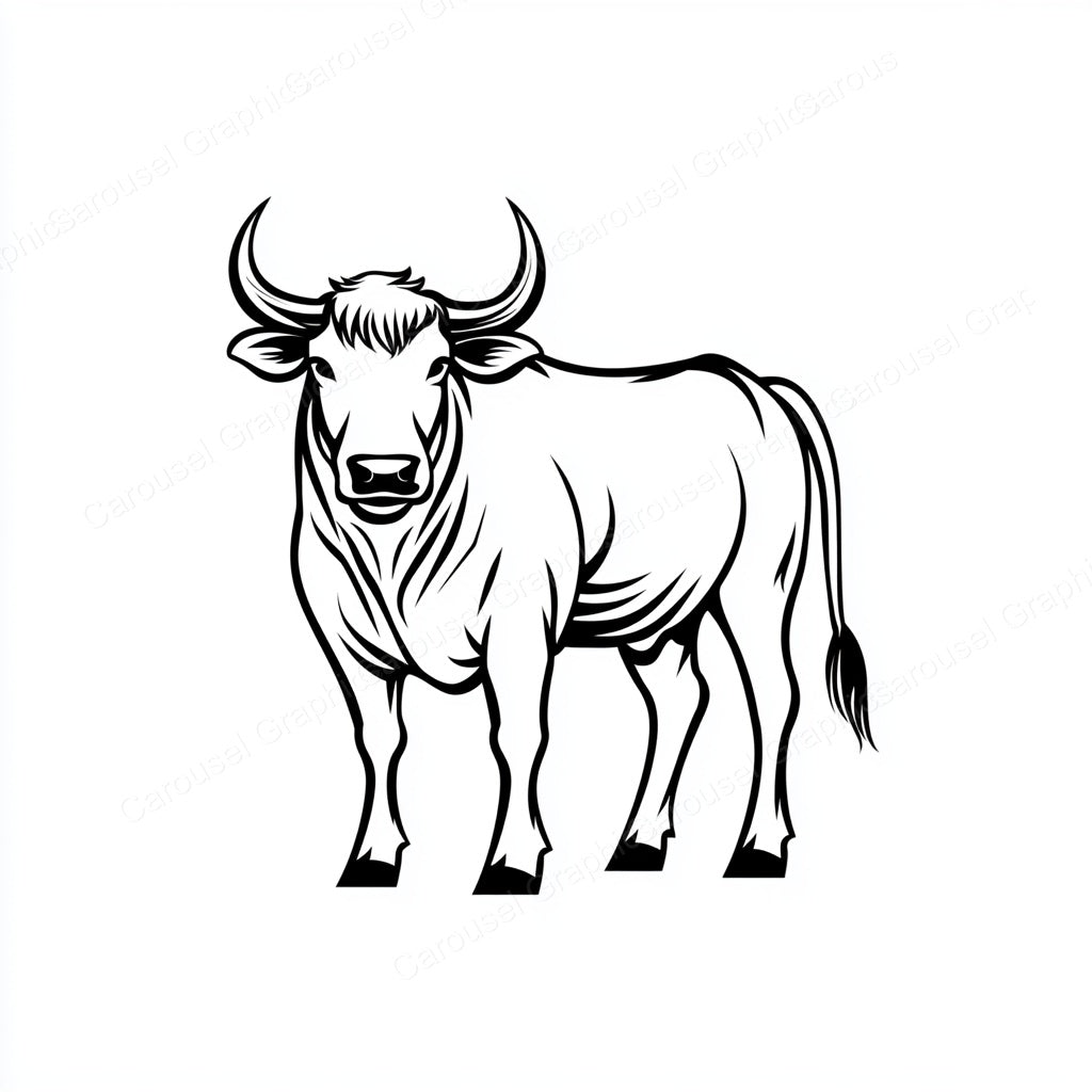 Ox Vector Graphic preview