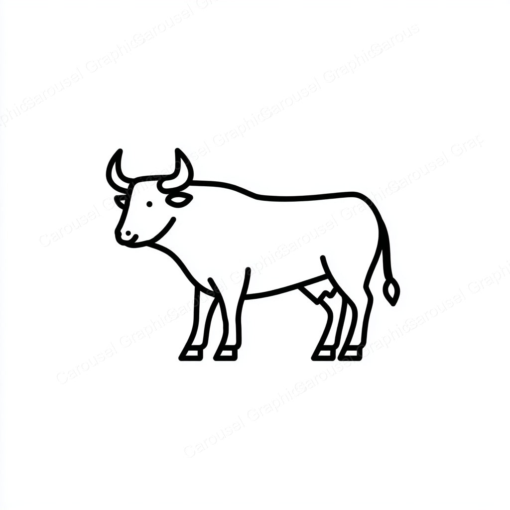 Ox Vector Graphic preview