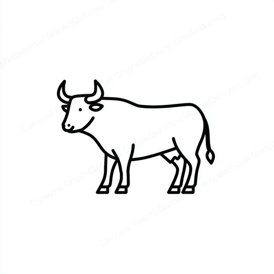 Ox Vector Graphic preview