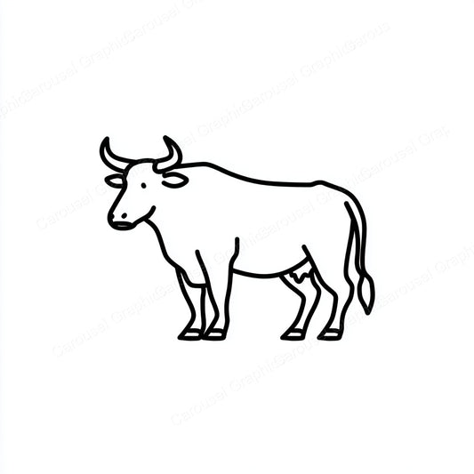 Ox Vector Graphic preview