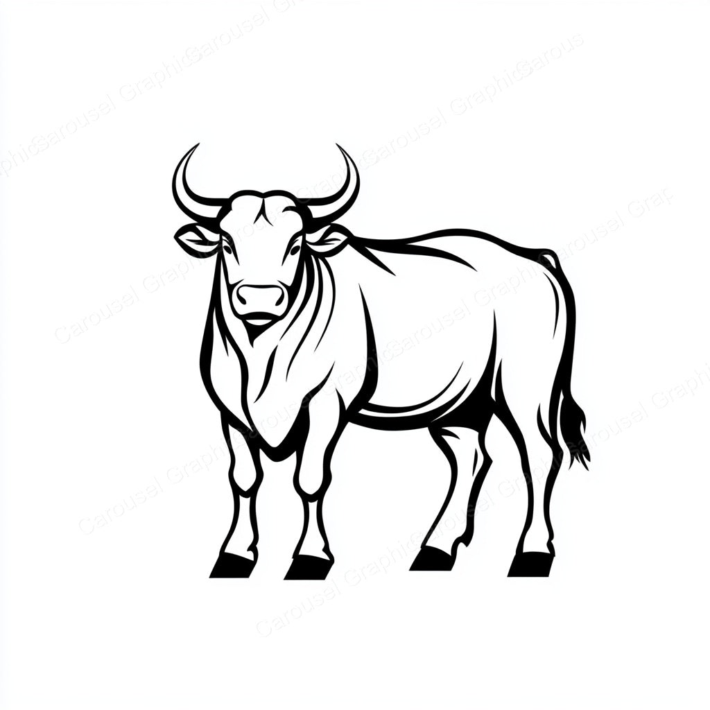 Ox Vector Graphic preview