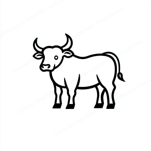 Ox Vector Graphic preview