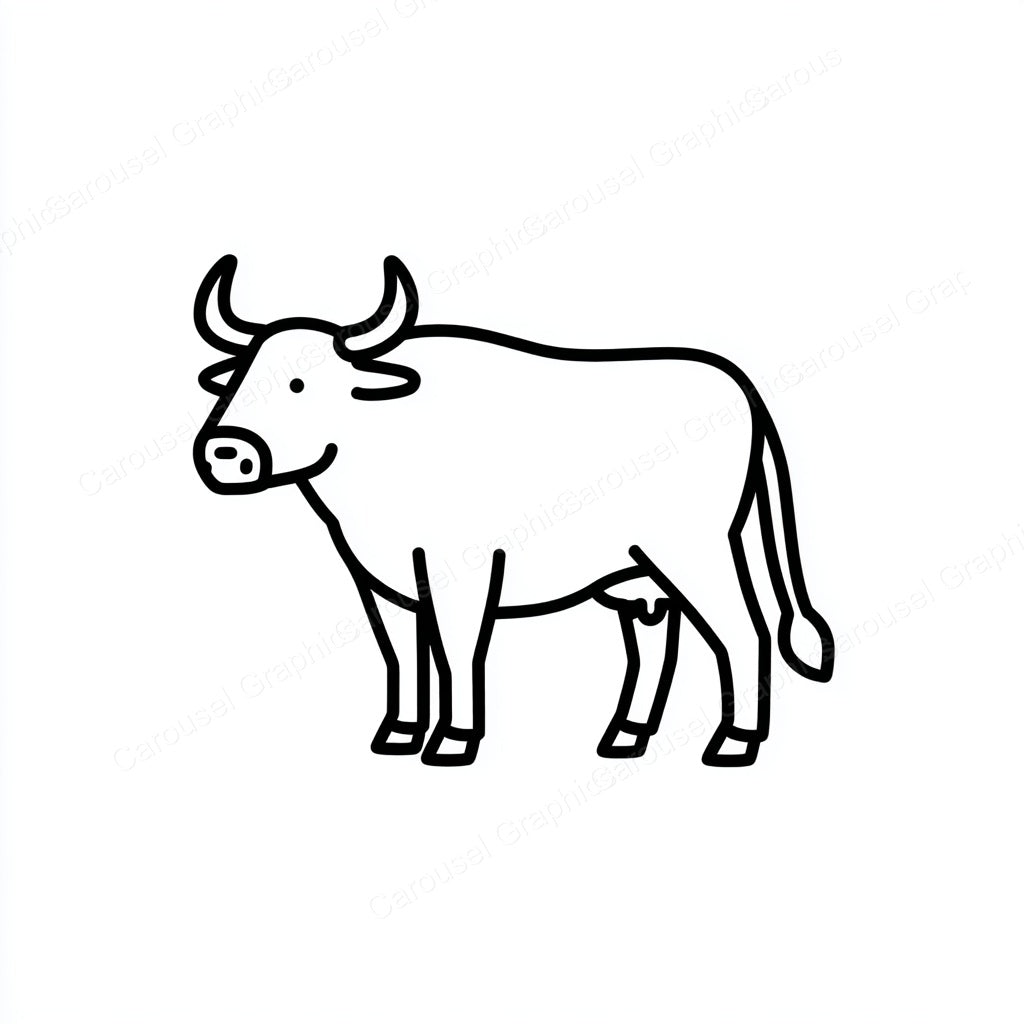 Ox Vector Graphic preview