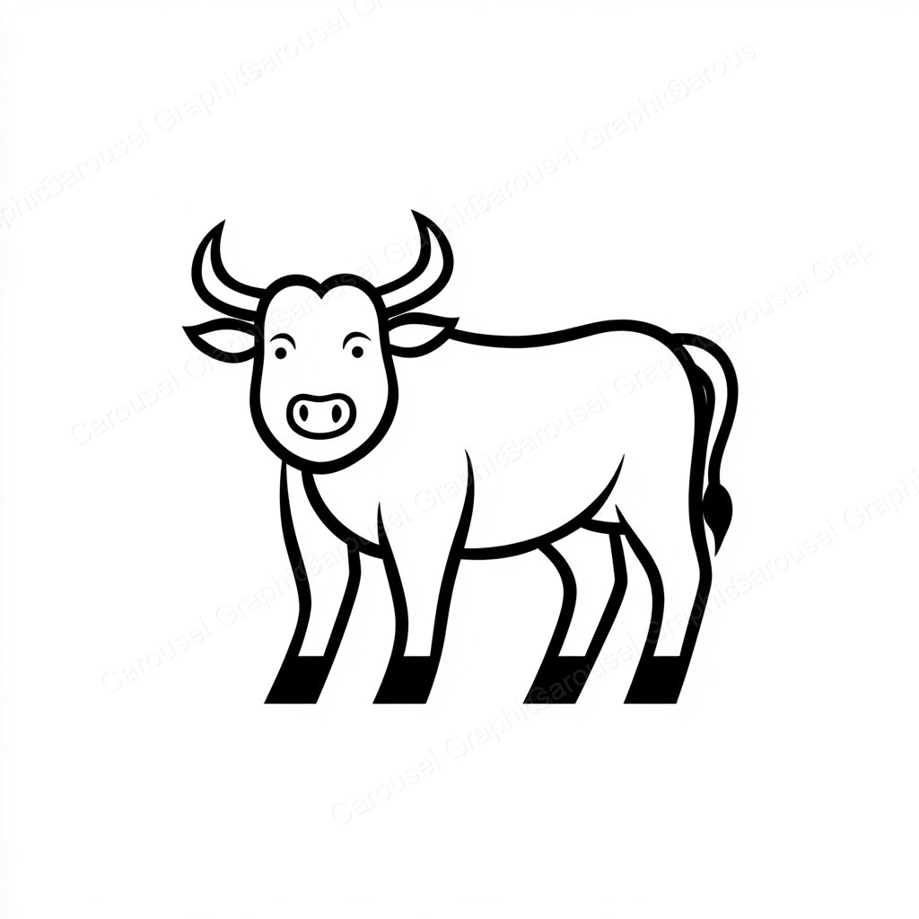 Ox Vector Graphic preview