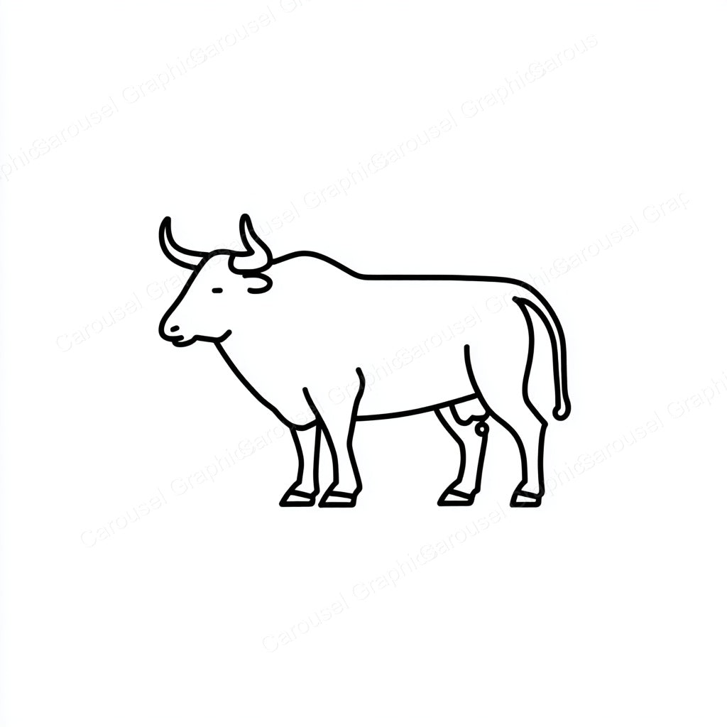 Ox Vector Graphic preview