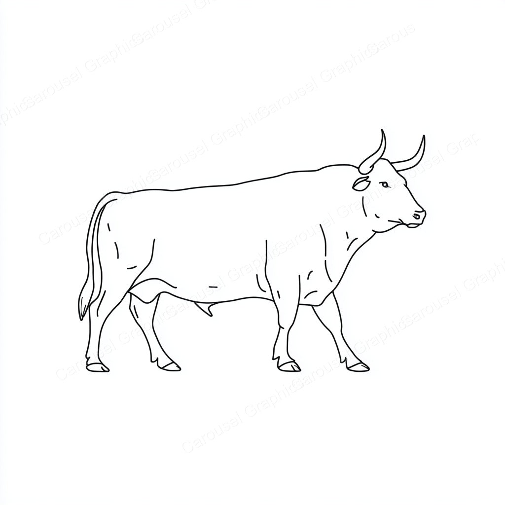 Ox Vector Graphic preview