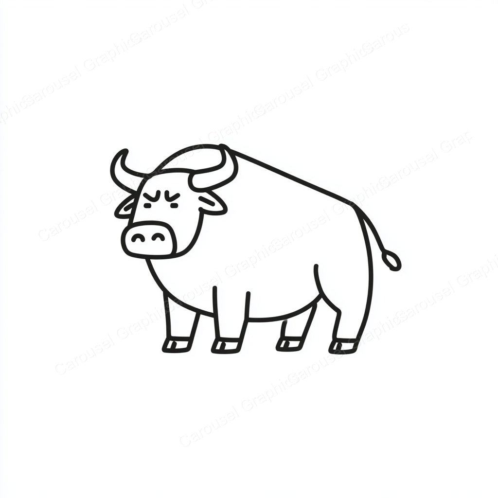 Ox Vector Graphic preview