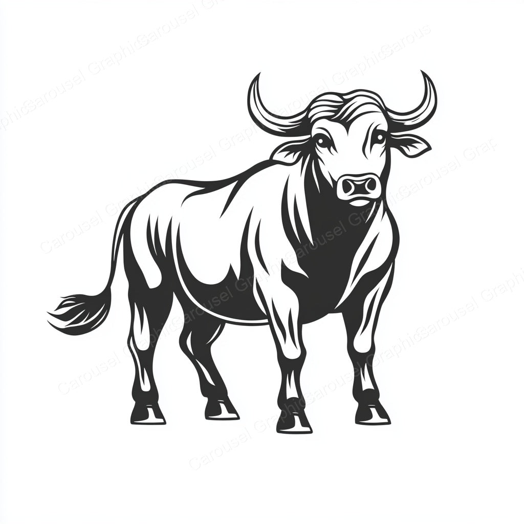 Ox Vector Graphic preview