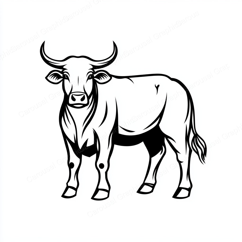 Ox Vector Graphic preview